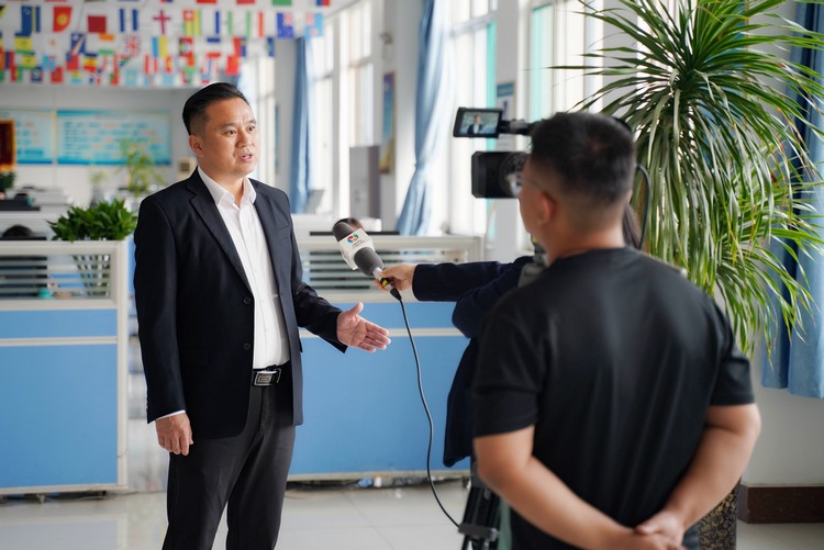 Цзининская высокотехнологичная региональная телевизионная станция посетила специальное интервью China Coal Group